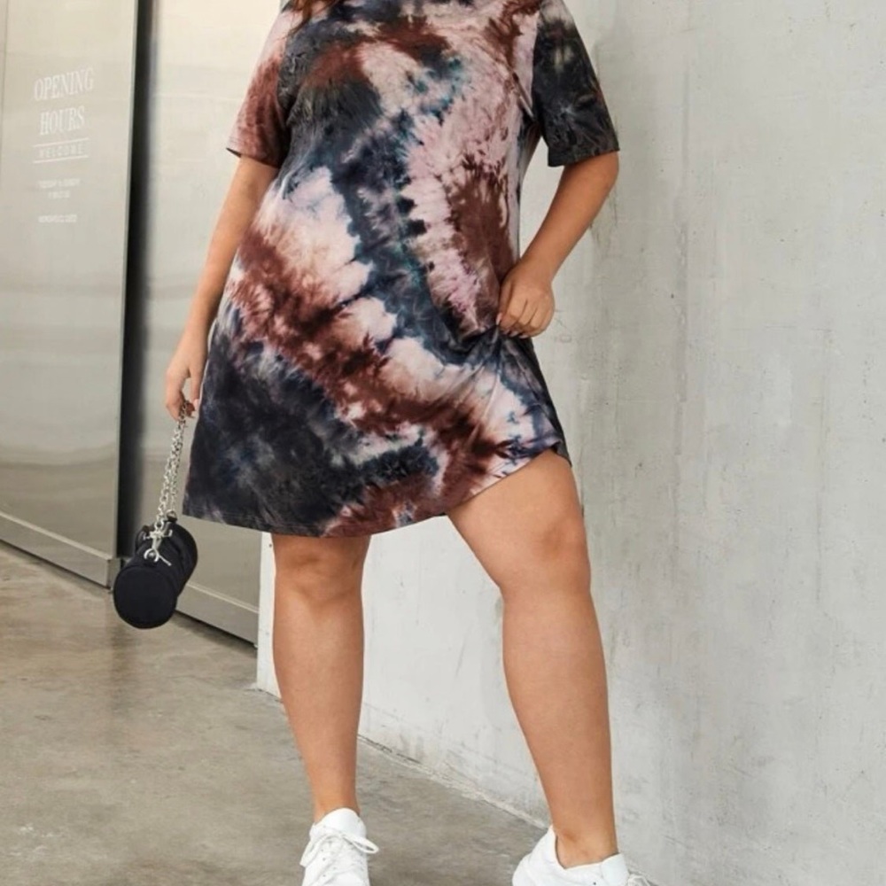 Womens plus size tshirt dress Size 2Xl *soft* Shein 20 22
